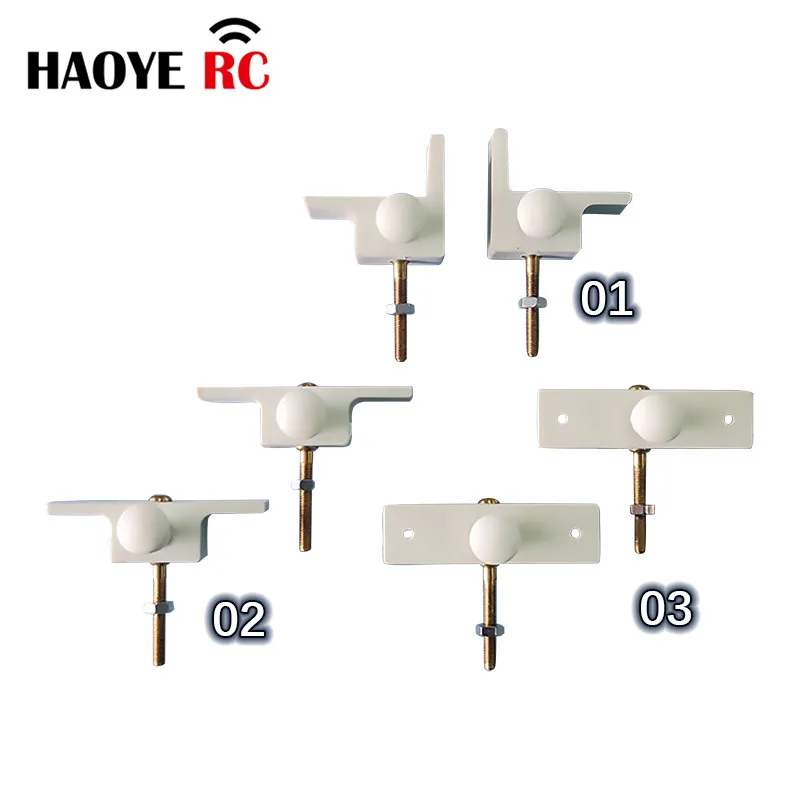 

Haoye 1 Pair Belly Lock/ Lock Hatch/Fixed Latch For F3A And Fixed-Wing Aircraft RC Accessories Color White