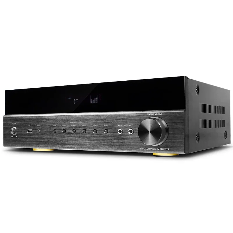 AV-6136HD True Surround Sound Decoder Stable Working 700W 8 Channel Amp Class AB Power Amplifier