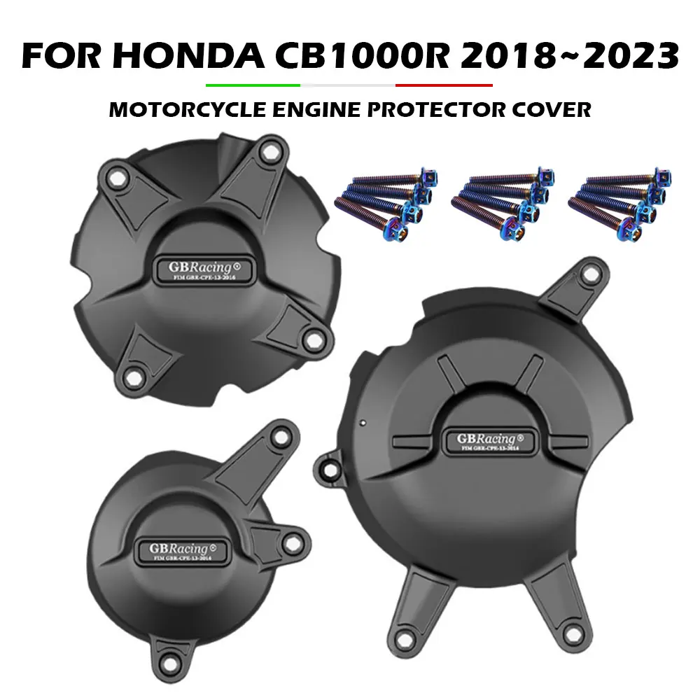 

For HONDA CB1000R CB 1000R 1000 R 2018 2019 2020 2021 2022 2023 Motorcycle Engine Cover Protection Case GB Racing Protector Set