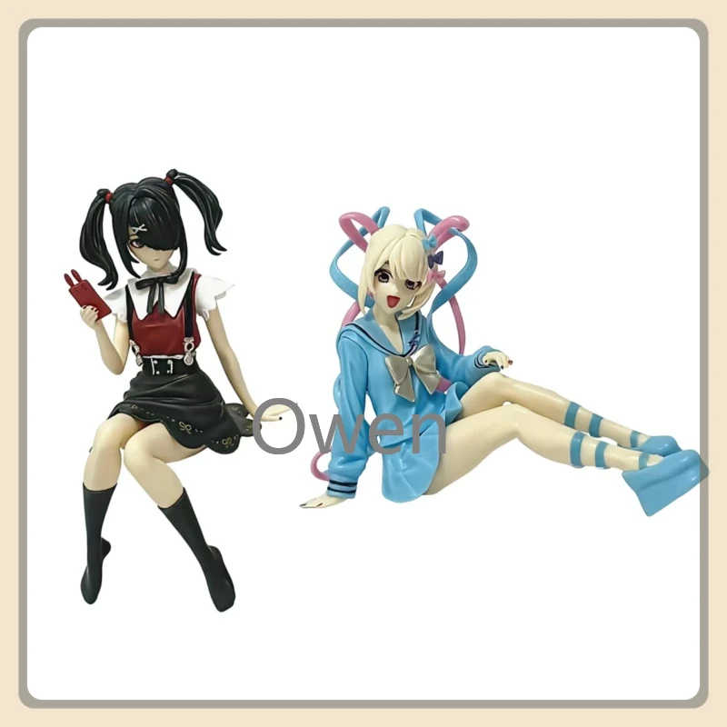 

Anime Sugar Sugar Chaotian Sauce Figurine 9-13CM NEEDY GIRL OVERDOSE Cute Rain Figures PVC Model Collection Toys Birthday Gifts
