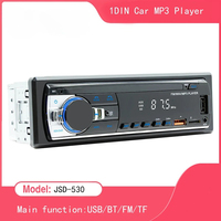Car Radio Stereo Player Digital Bluetooth MP3 Player JSD-530 520 60Wx4 FM Audio Stereo Music USB/SD with In Dash AUX Input