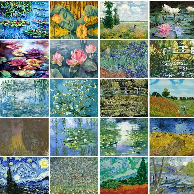 

1000Pieces Jigsaw Puzzle Beautiful Van Gogh Sky Scenery Abstract Art For Adults Great Weekend Relaxation And Family Fun Gift
