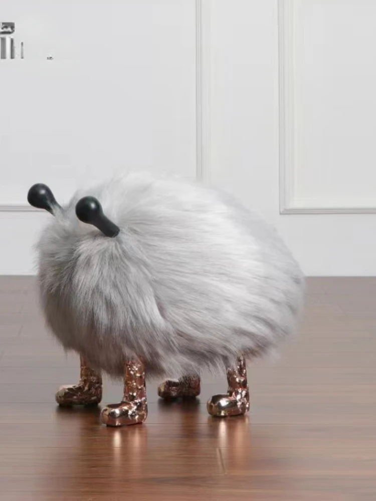 Cute Device Decoration Trending Creative Designer Animal Low Stool