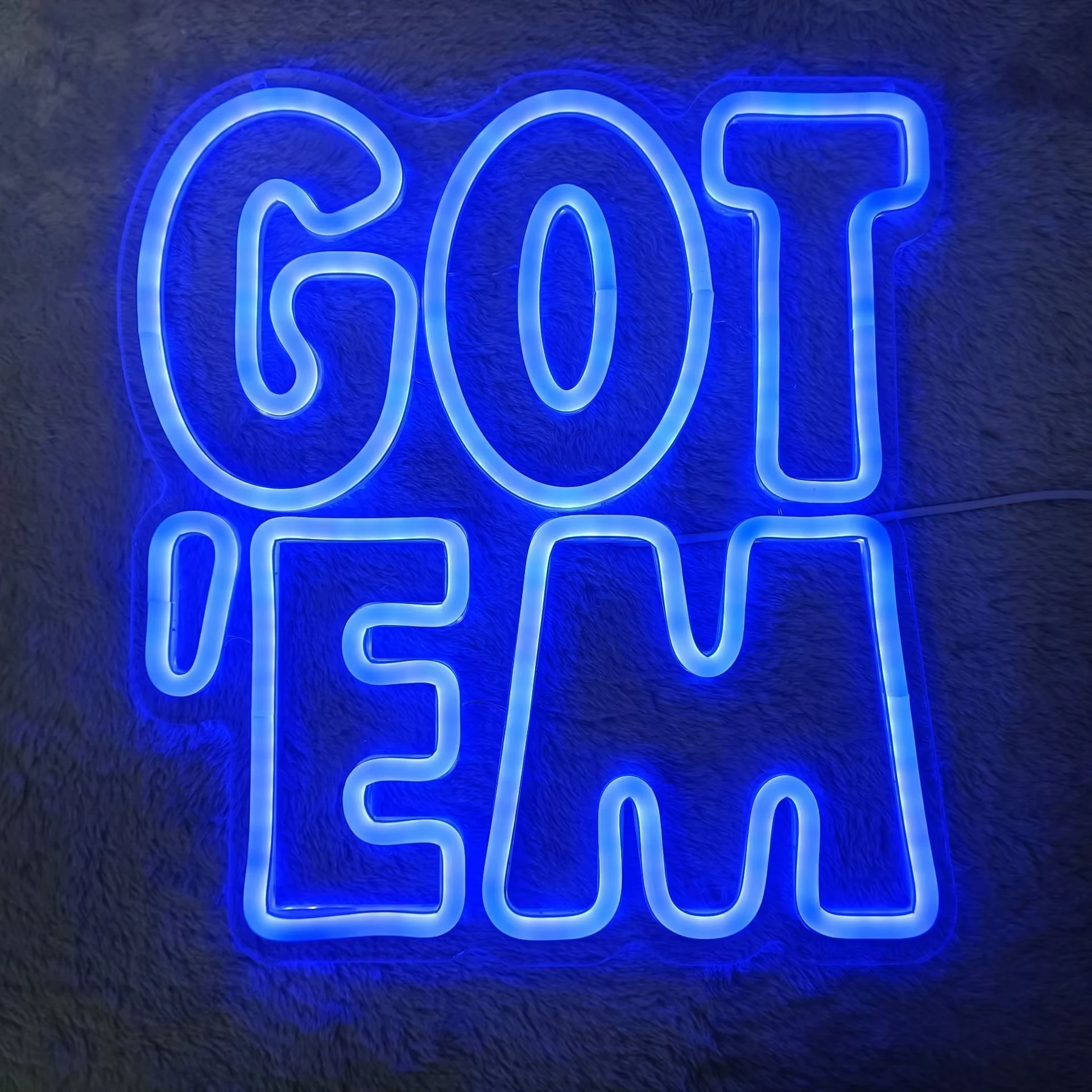 Got Em LED النيون تسجيل USB عكس الضوء ضوء النيون تسجيل ل Gameroom غرفة نوم بار غرفة المعيشة حفلة عيد ميلاد هدية الجدار الديكور