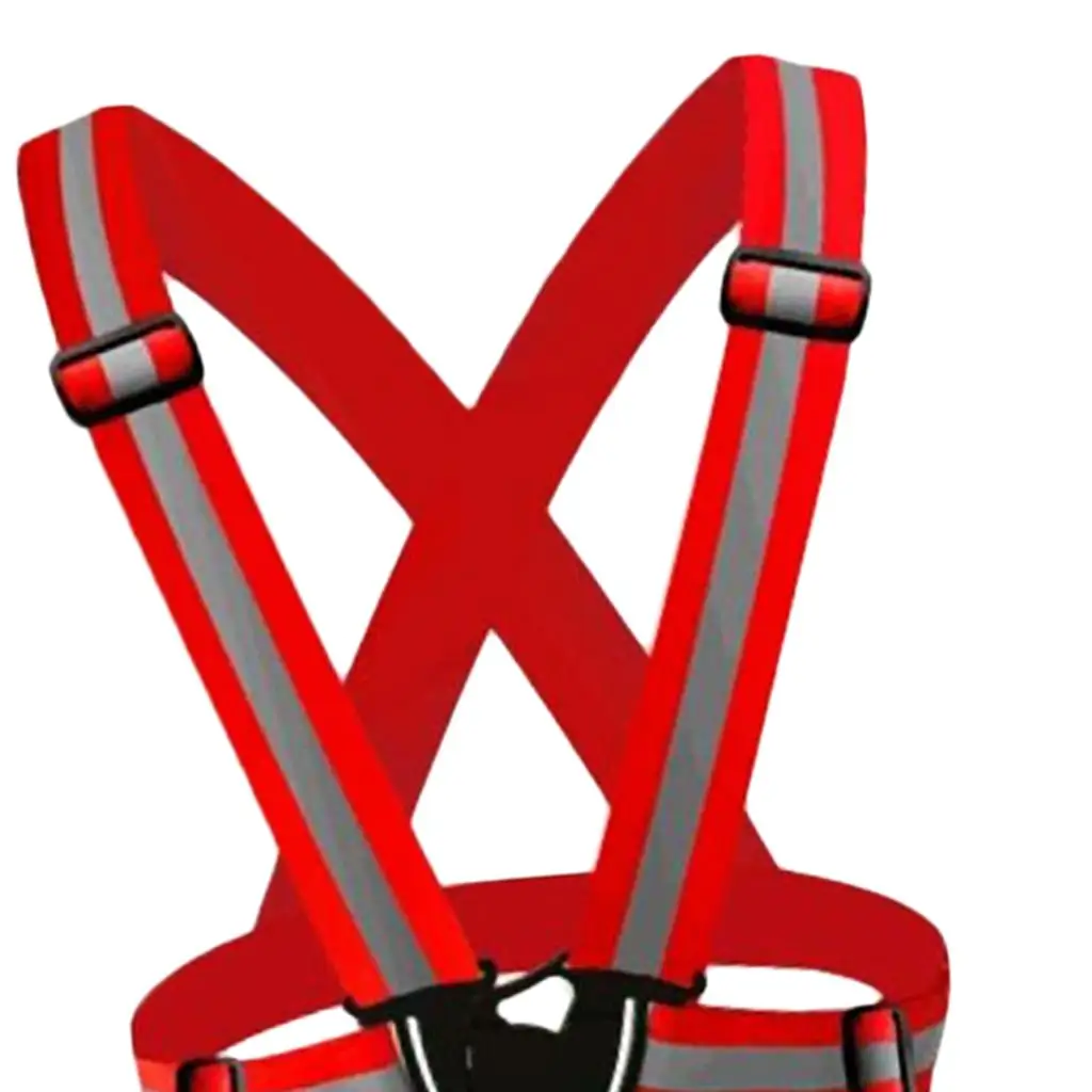 Hoge Zichtbaarheid Verstelbare Riem, Reflecterende Strips, 6 Kleuren