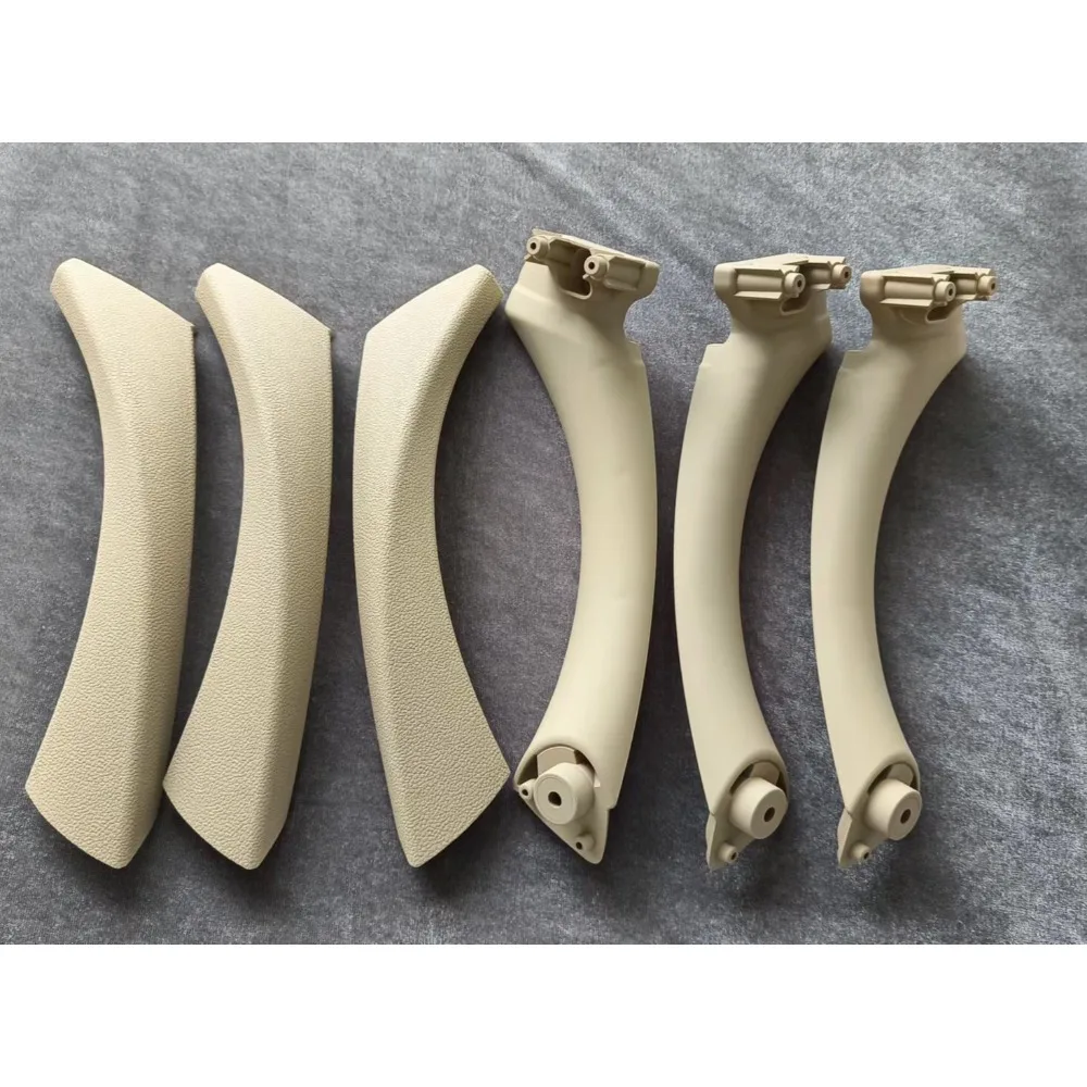 3 Pcs Door Handle Set For BMW 3 Series E90 E91 E92 E93 Left Right Side Car Door Replacement Handles Beige Yellow LHD RHD Handle