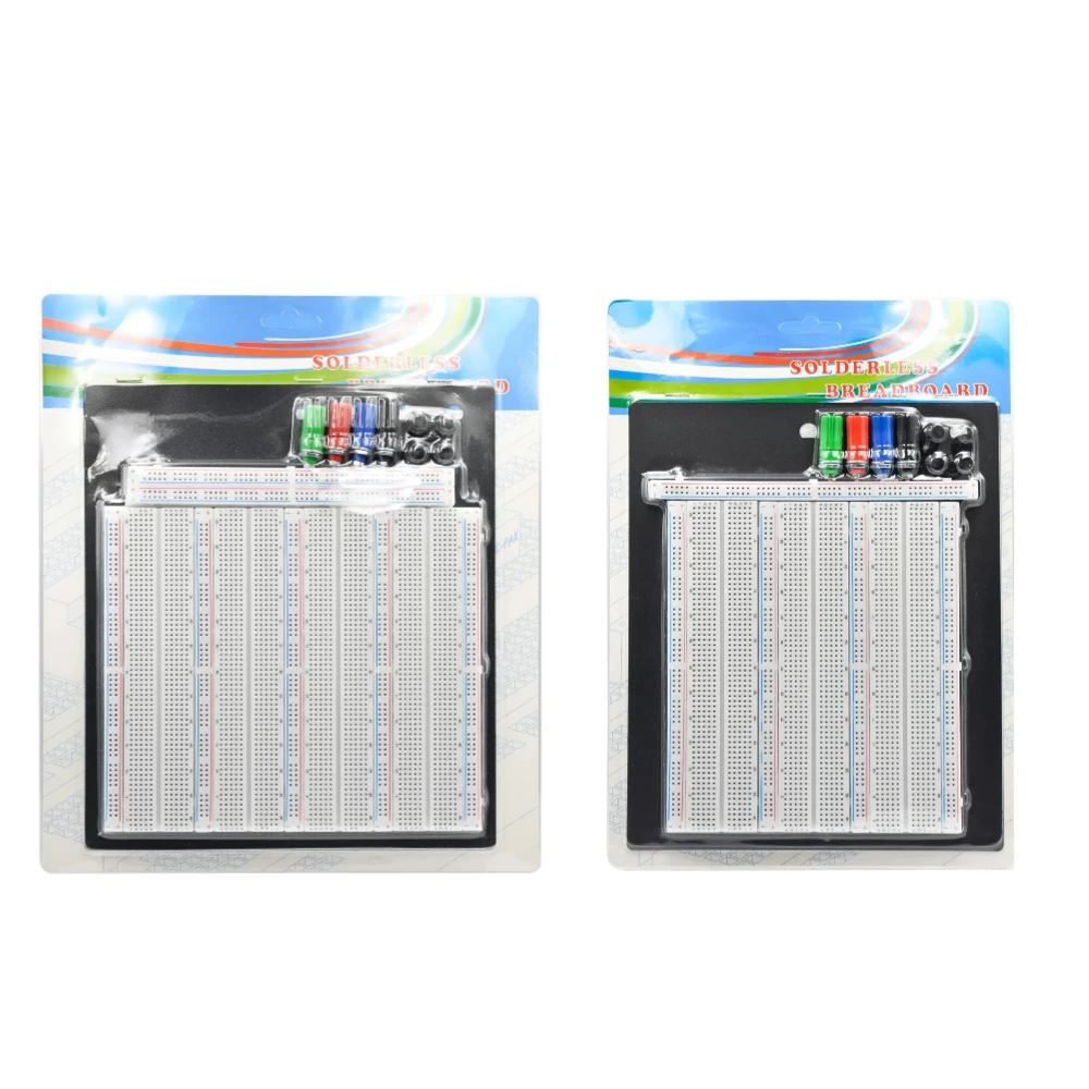 1pcs 2390 3220 Holes Solderless Breadboard Solderless Circuit Test Board ZY-208 MB-102 Four Combination Boards