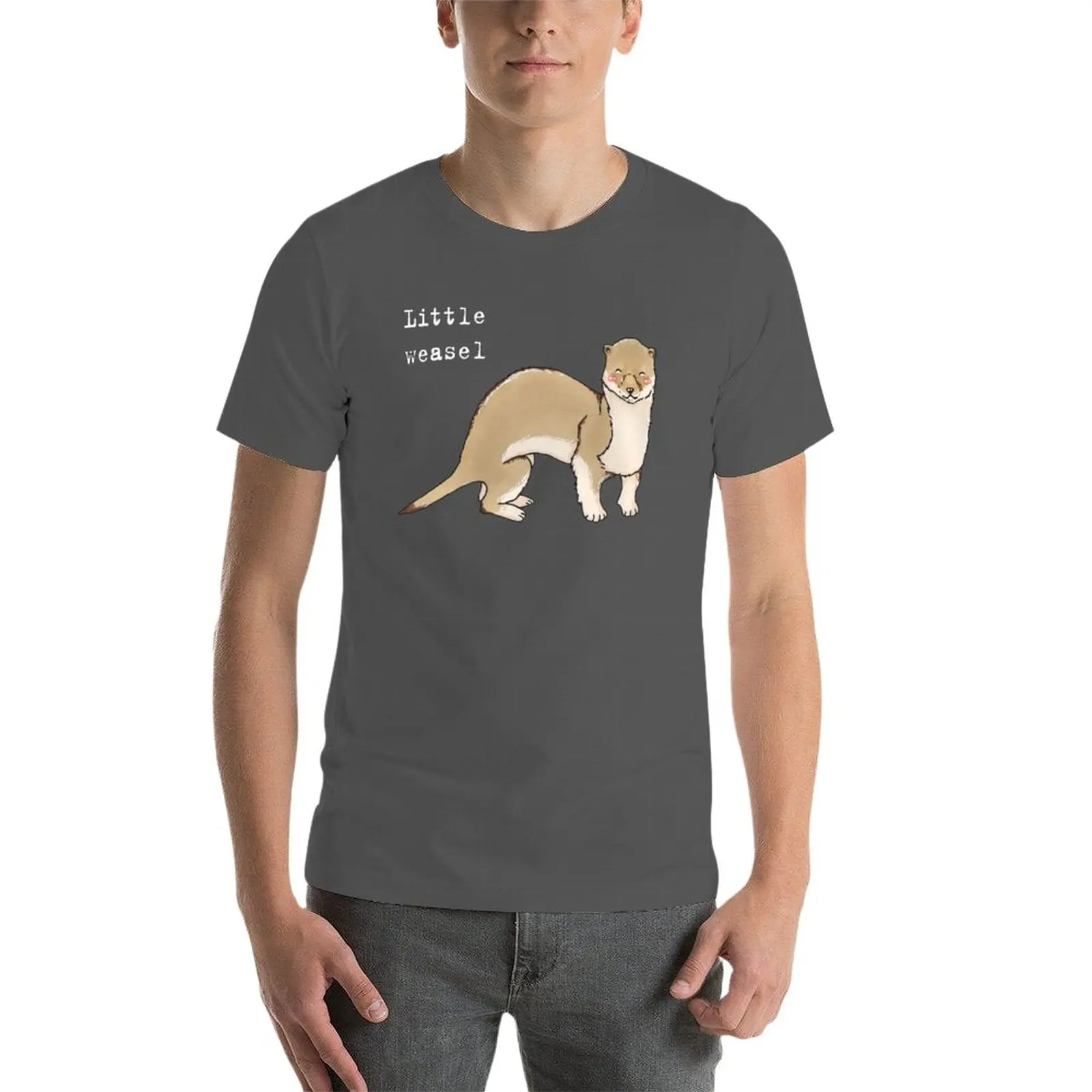 New A little weasel - Animals series T-Shirt new edition t shirt graphic t shirts funny t shirts for men