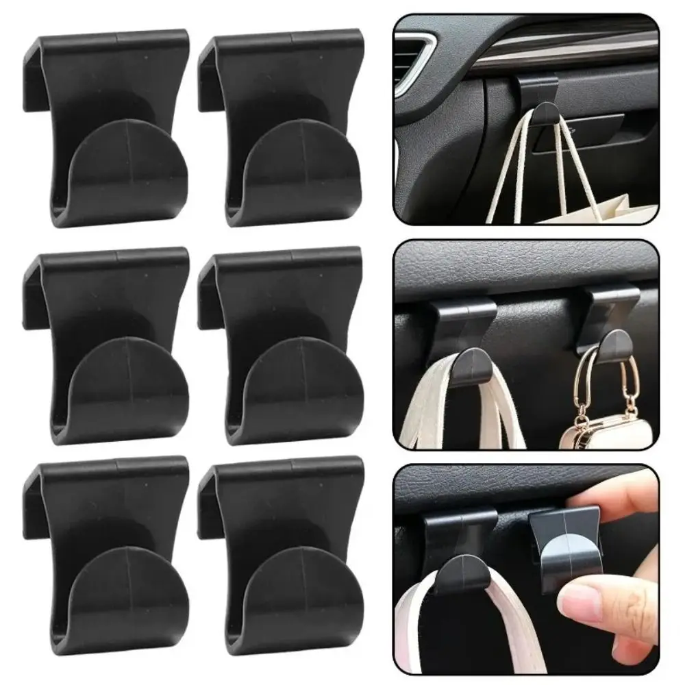 Plastic Car Glove Box Hook Thin Clip No Drilling Car Clip Hook Space Saving Easy Installation Car Hanging Hook