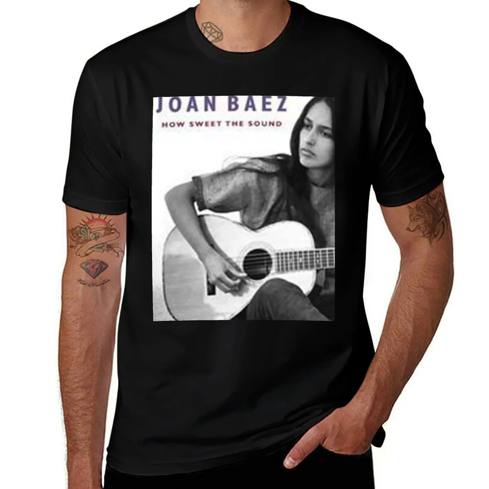 Koszulka Joan Baez - Album T-Shirt męska koszulka bawełniana koszulka męska zestaw koszulek męskich