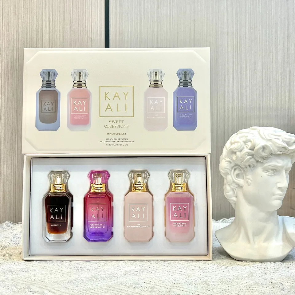 KAYALI 4x10ml Mini Perfume Set Vanilla Oud Floral Fruity Oriental