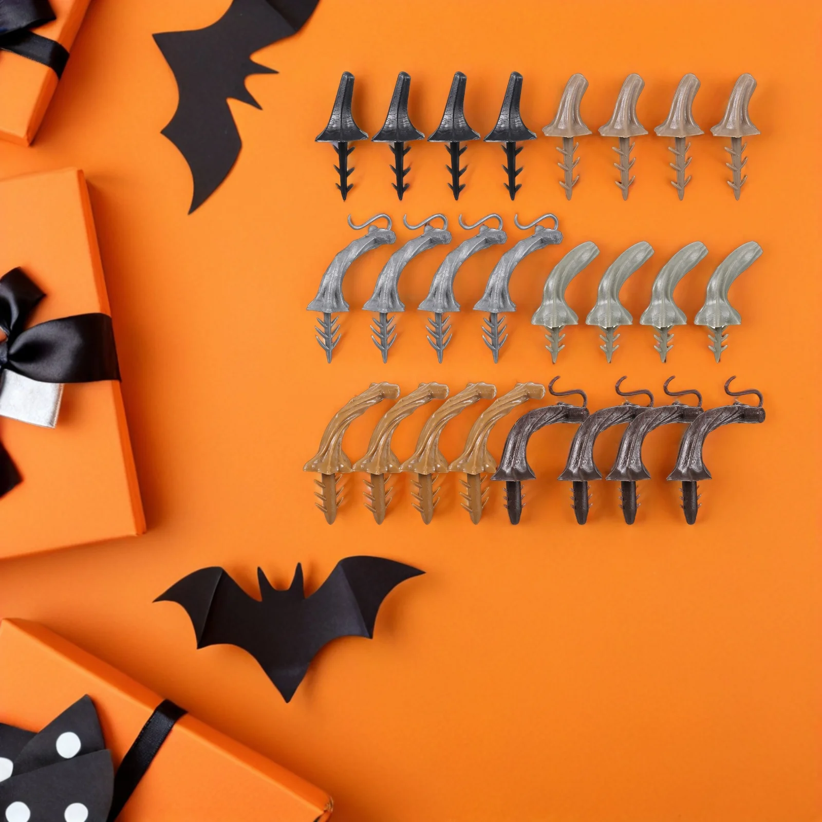 24 stuks accessoire decoratie festival diy ambachtelijke accessoires realistische plastic handgrepen doe-het-zelf ambachten herfst festival benodigdheden