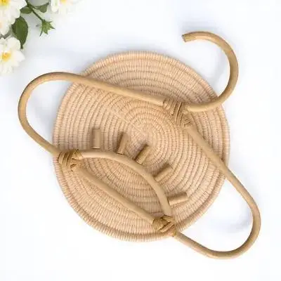 

Rattan Compact Size Premium Clothes Hanger Smooth Finish Closet Organizer Dress Coat