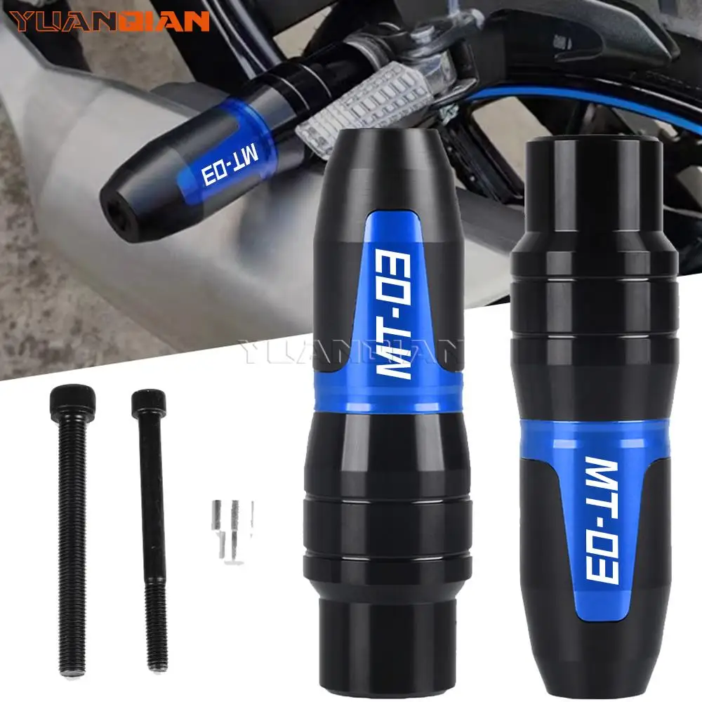 

For Yamaha mt03 MT-03 MT25 2014- 2024 2022 2023 Motorcycle Accessoires Exhaust Slider Crash Falling Protection Frame Slider MT03