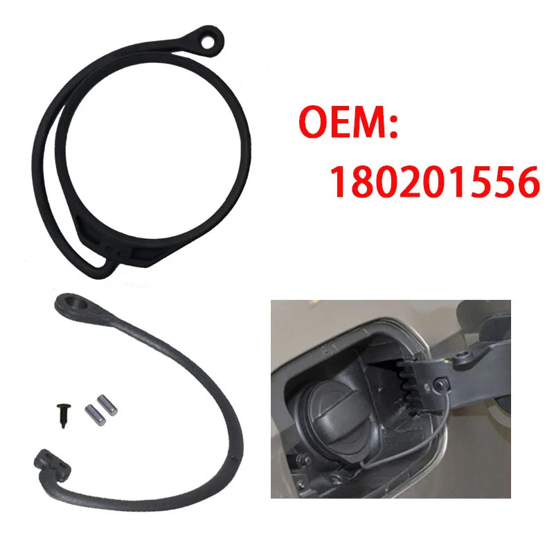 180201556 Car Fuel Tank Cap Line Gasoline Cap Rope For AUDI A1 A3 A4 A5 A6 A7 A8 Q3 Q5 Q7 Q8 VW Polo Jetta Golf Passat