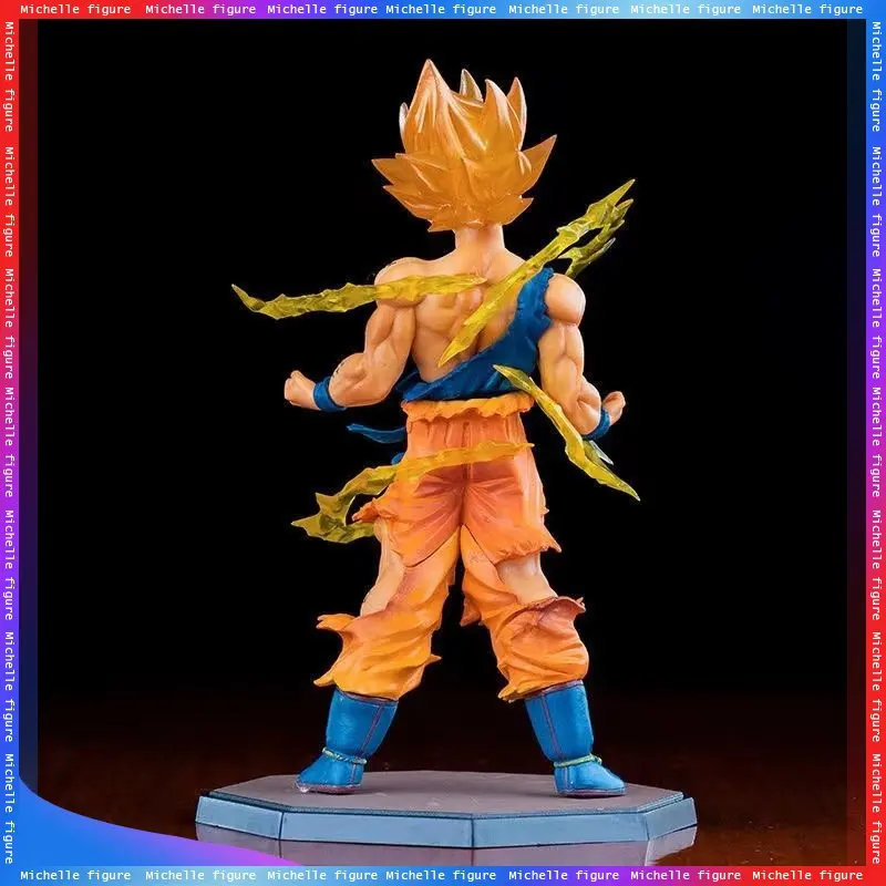 Dragon Ball Z Son Goku Super Saiyan 17cm Anime Figure Action Model Collectible Figurine Gift for Kids