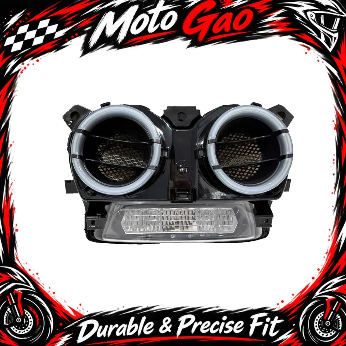 【Precise Fit】Fit For CFMOTO 500SR VOOM Motorcycle Accessories Headlamp Assembly Headlamp Lighting accessory headlight