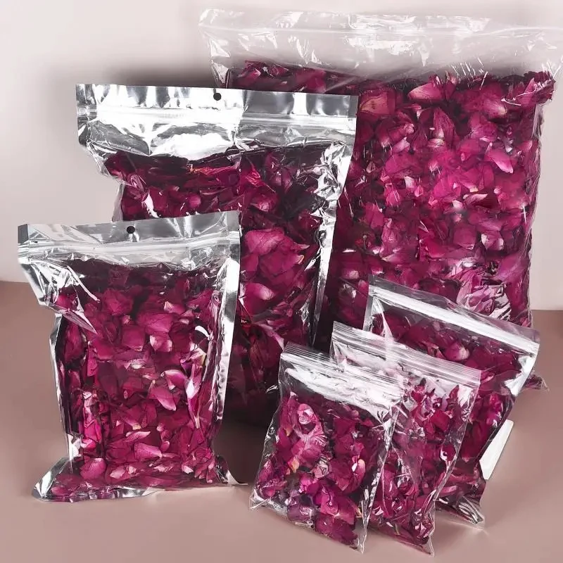 بتلات الورد اختيار بتلات عالية الجودة حمامات الزهور المجففة حمامات القدم المشهد الديكور لوازم الفنادق ديكور الزفاف