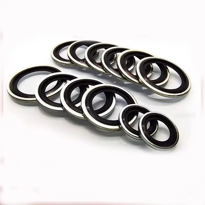 Metric M6-M48 Bonded Washer Seal Gasket Dimensional Series Self Centering Metal Sealing Combination Gaskets