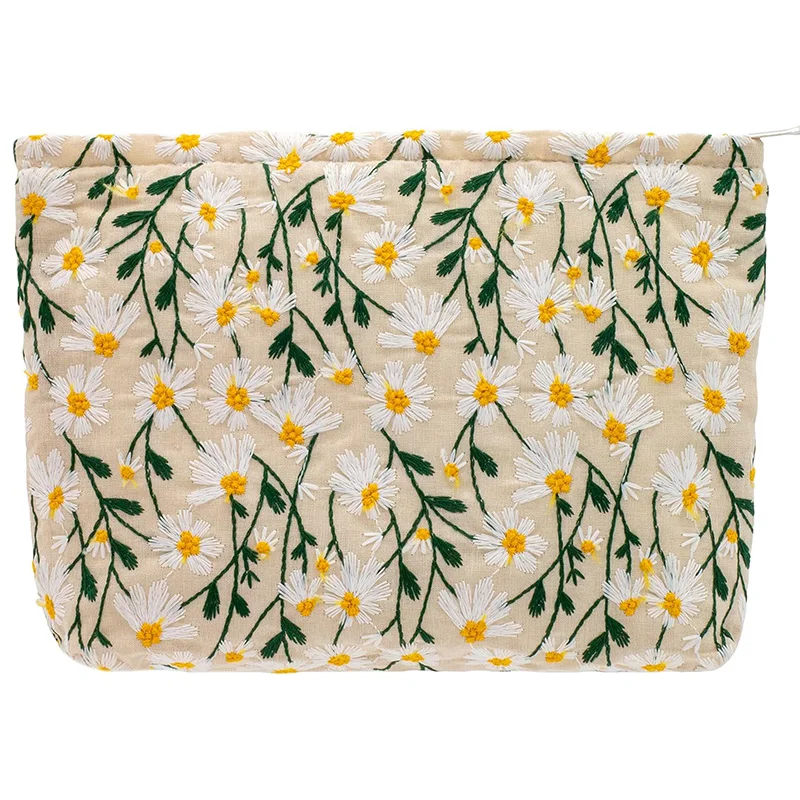 

TLBBB002 Makeup Bags for Purse Zipper Cosmetic Pouch Large Travel Canvas Make Up Organizer