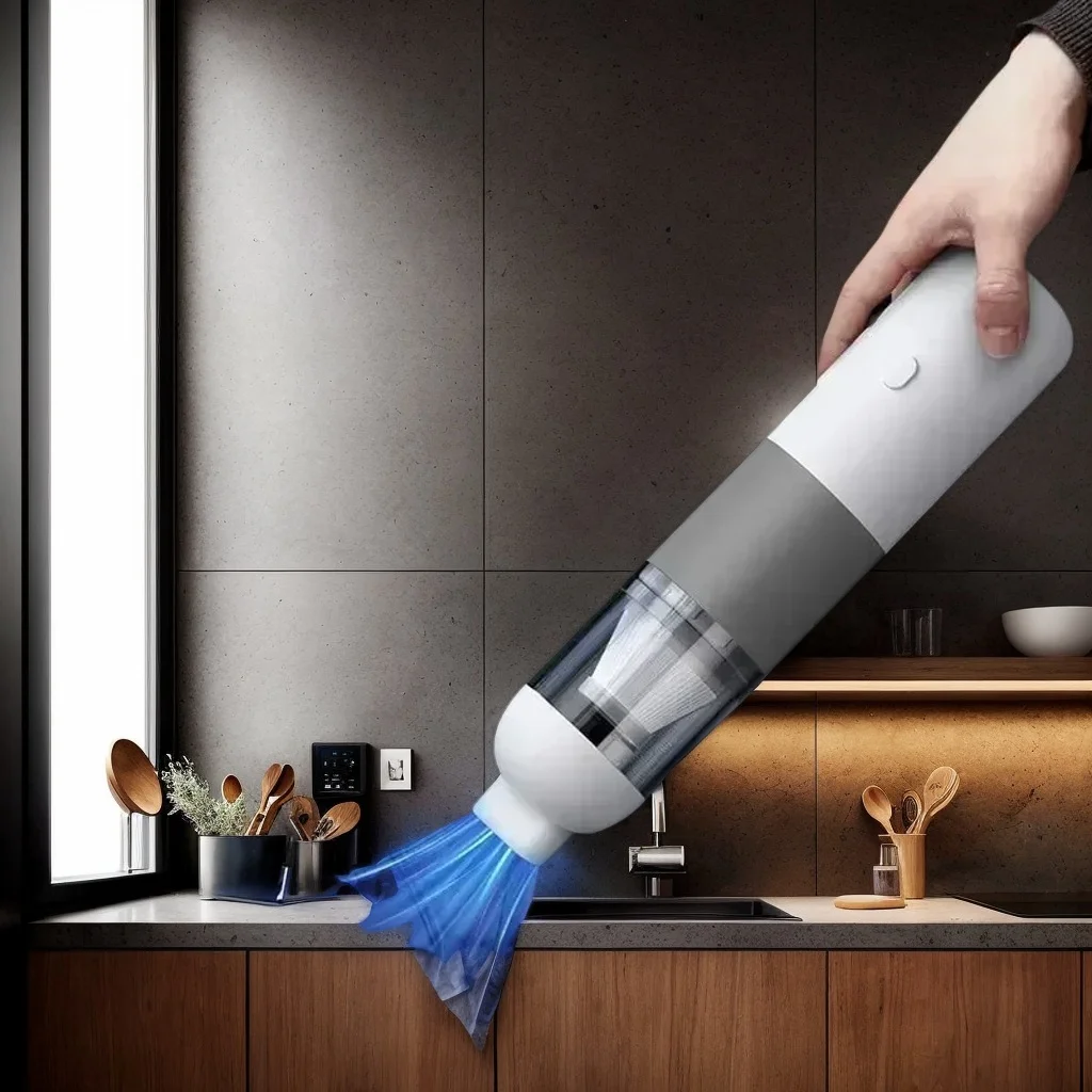 

Rechargeable Handheld Car Vacuum Cleaner – Wireless Dual-Purpose Dust Cleaner for Cars & Homes