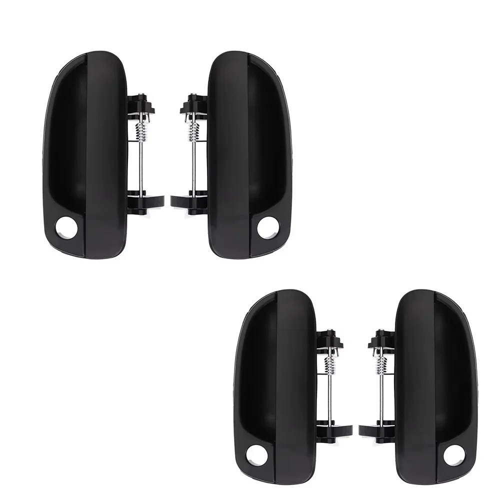 

4Pcs Car Front Rear Exterior Door Handle Replacement Fit For Hyundai Accent 5 2000-2006 OE 82650-25000 82660-25000 83650-25000