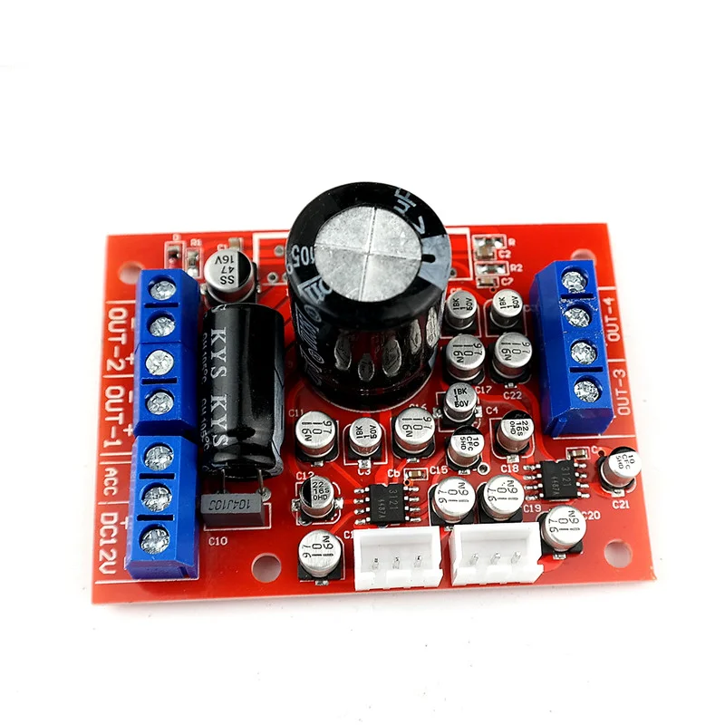 

Car Mounted Amplifier Board with 4 Channels and BA3121 Noise Reduction, Without Amplifier Chip, Can Be Equipped with TDA7850