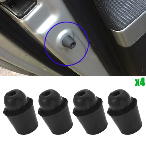 4 шт. для KIA Rio 2005 2006 2007 2008 2009 2010-2023 аксессуары 8219128010   Резиновая буферная накладка на дверь автомобиля, противоударная стоп-бампер