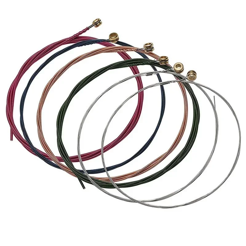 Nuove corde in rame puro da 6 pezzi 1-6 per corde per chitarra classiche classiche filo di acciaio accessori per parti di chitarra Folk acustica classica