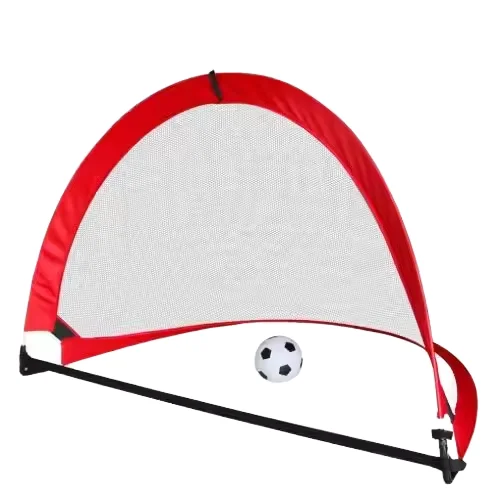 High quality Portable Outdoor Training Football Goal Quick Set-Up Practice Soccer Goal Net with Carry Bag