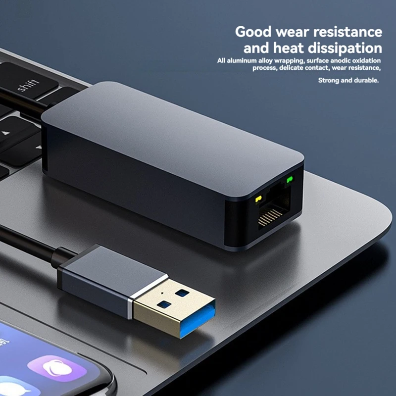 2500 Мбит/с USB C Ethernet к RJ45 2,5G USB проводной адаптер RJ45 LAN сетевая карта для ПК ноутбука