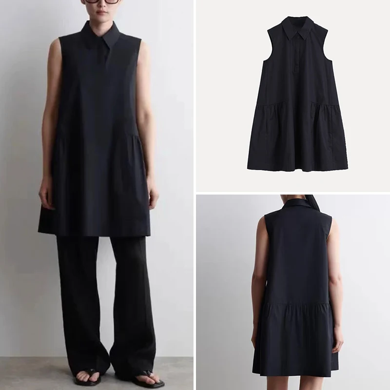 เสื้อผ้าผู้หญิงแฟชั่น สไตล์ลำลอง ผ้าโพลีเอสเตอร์ รุ่นใหม่ประจำฤดูร้อนปี 2025