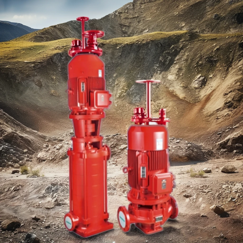 XBD-DL Vertical Single-Suction Multistage Centrifugal Fire Pump 75kw Booster Long Distance Water Irrigation Agriculture Food