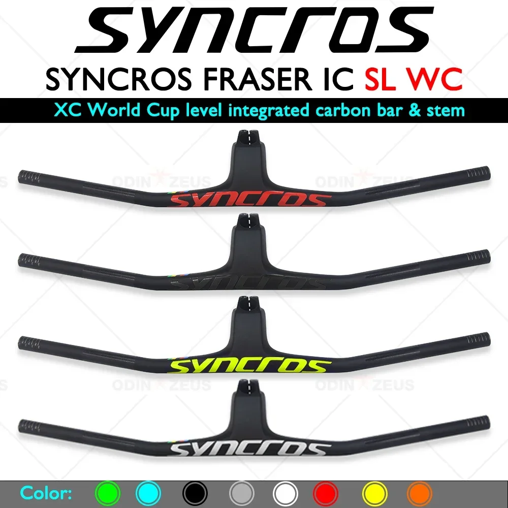 SYNCROS-Integrated Handlebar for Bike, Front Computer Stand Cable, Concealed XC Level, FRASER IC, SL, WC, 70-90*740