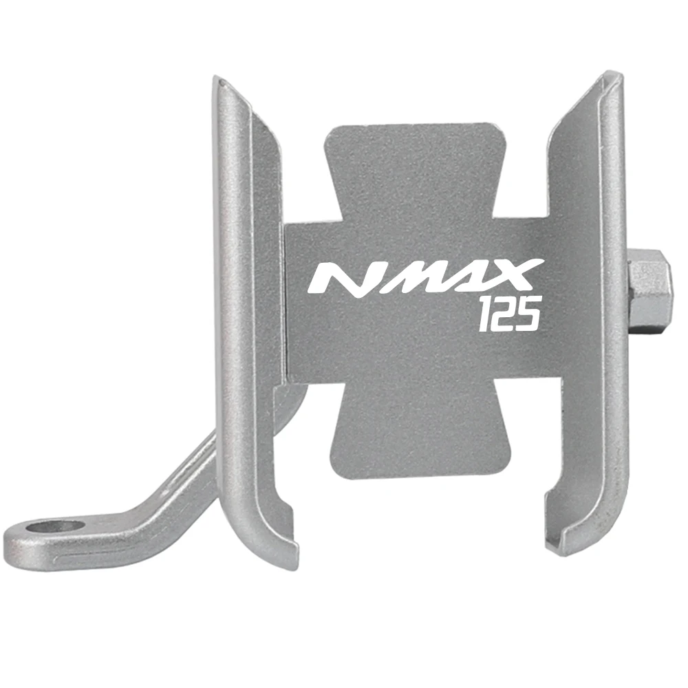 For YAMAHA NMAX125 2015-2025 NMAX 125 2024 2023 2022 Motorcycle CNC Mobile Phone GPS Navigation Handlebar Bracket Support Mount