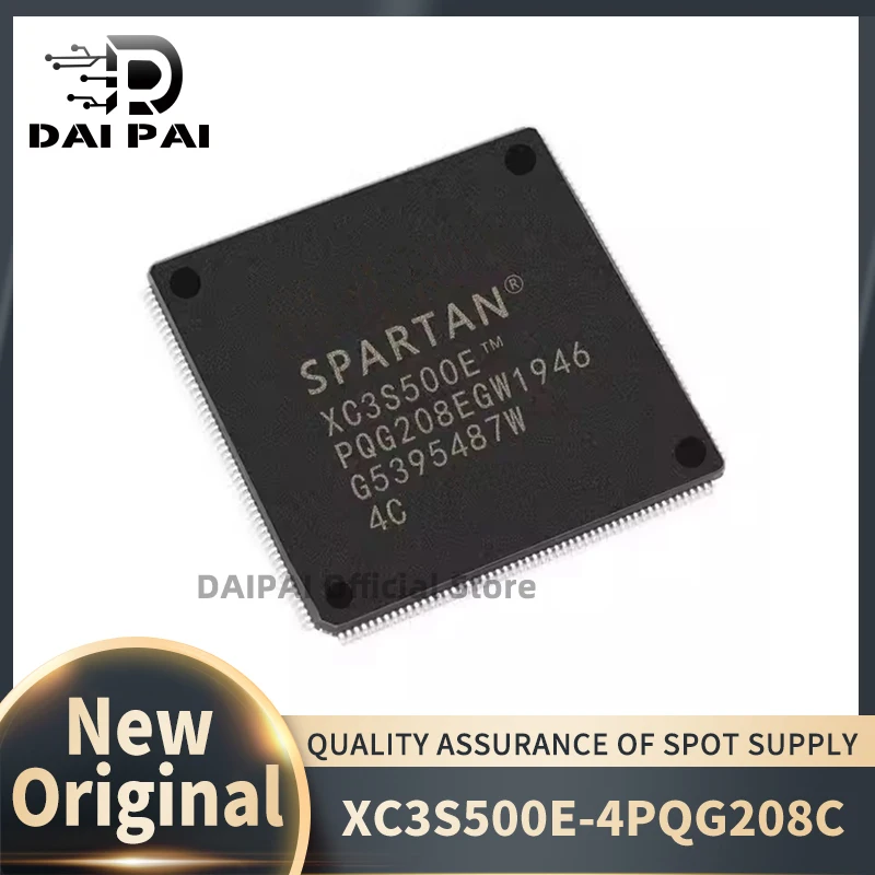 (2Pcs-5Pcs/Lot) 100% New original XC3S500E-4PQG208C XC3S500E-4PQ208C XC3S500E-PQG208 XC3S500E 4PQG208 QFP208 Chipset