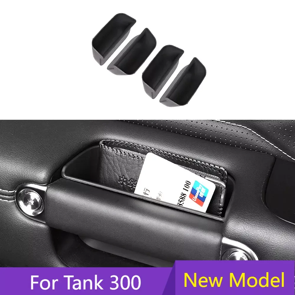 

Car Door Armrest Storage Box Passenger Compartment Garnish Cover Storage Box Interior Accessories For GWM Great Wall Tank 300