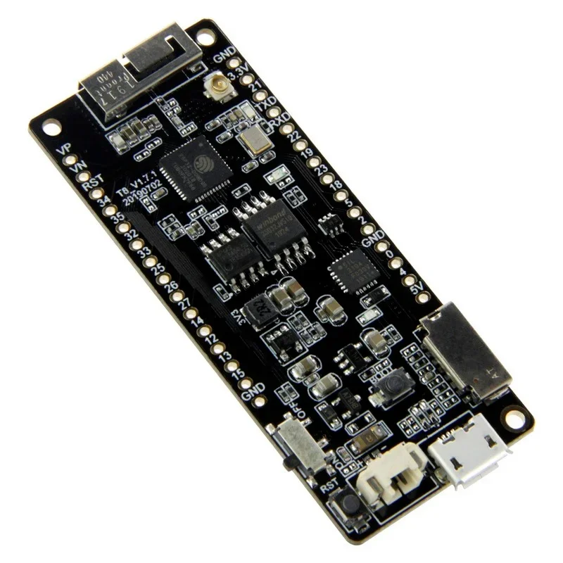 Módulo electrónico para TTGO T8 V1.7, Wifi, Bluetooth, ESP32WROVER, 4MB, FLASH, 16MB, FLASH, 8MB, PSRAM