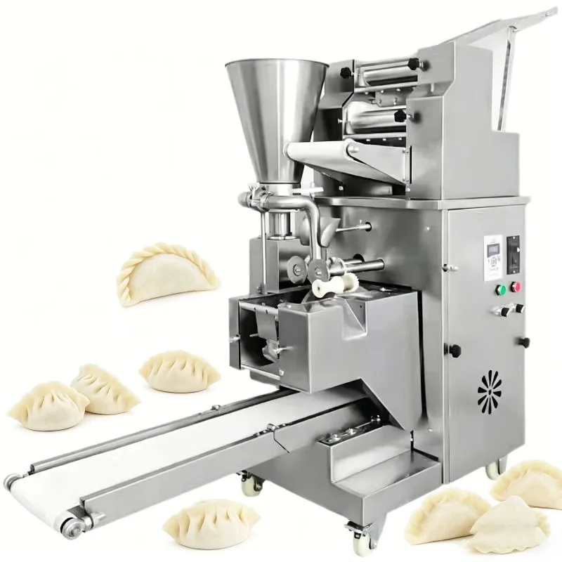 Automatic Mini Samosa Shrimp Dumpling Empanadas Making Machine for Restaurant Food Processing Plant Custom