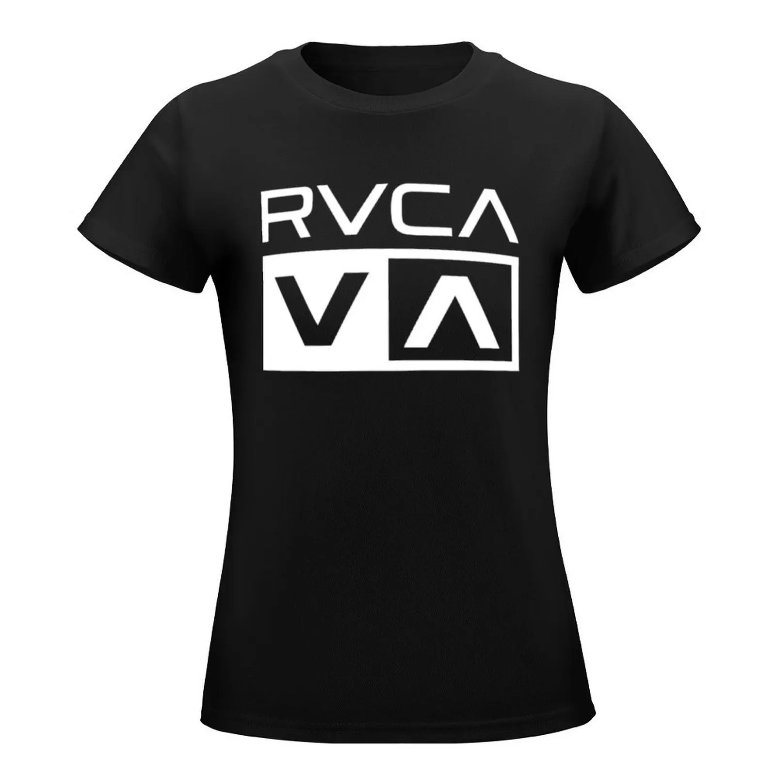 RVCA surf T-Shirt korean fashion animal print oversized t shirts for Women