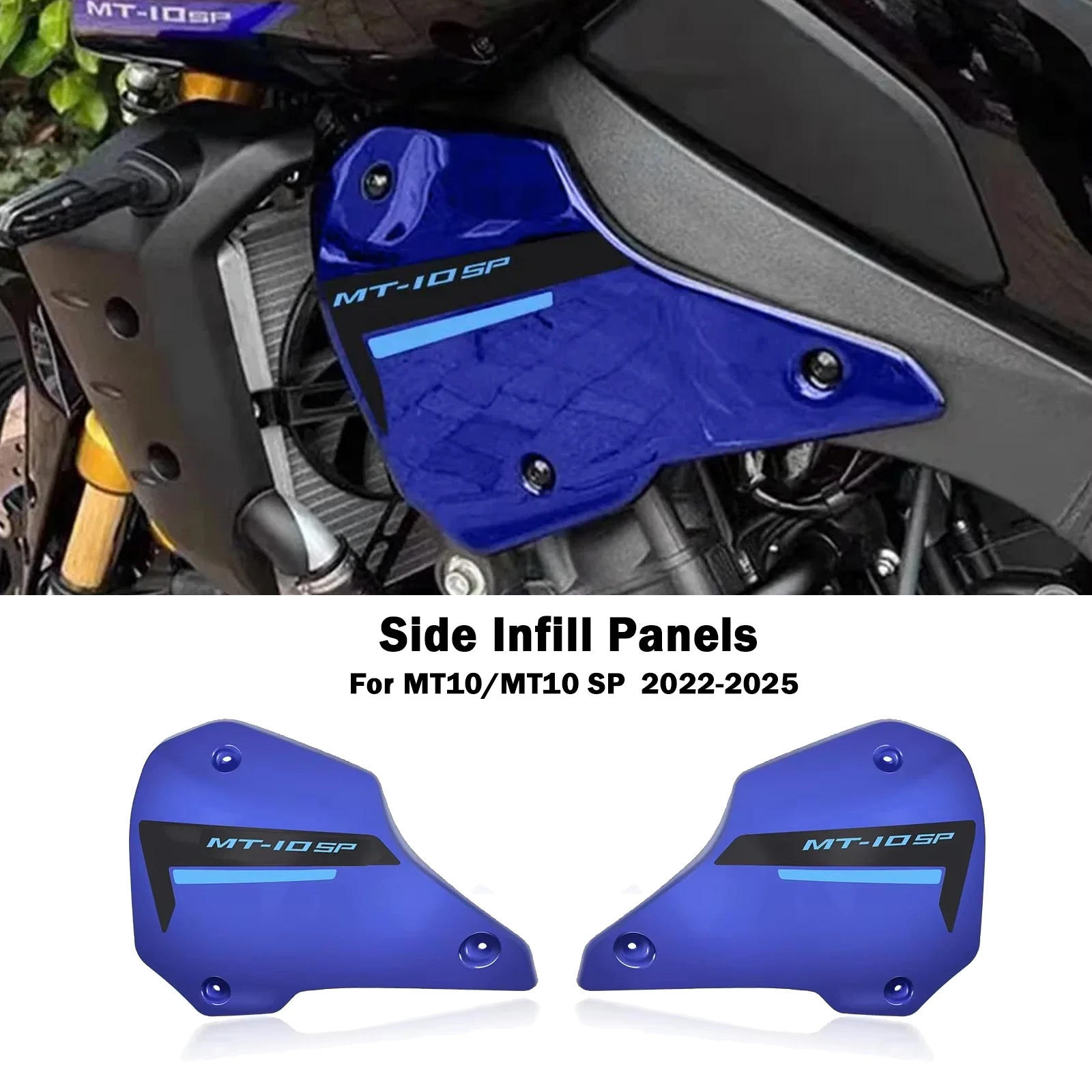 

Аксессуары для мотоциклов, панели заполнения рамы, декоративный боковой обтекатель MT 10 2024 MT10 SP 2025 2024 2023 2022