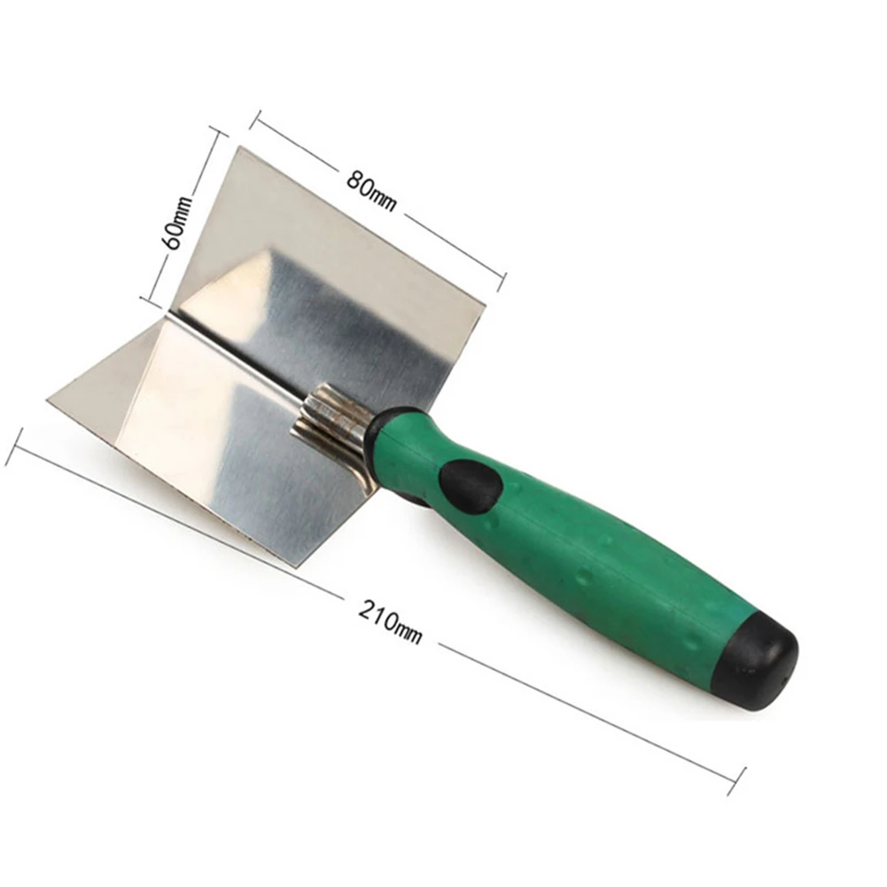 Drywall Corner Tool Outer Internal Drywall Corner Trowel Stainless Steel Plastering  Finishing Tool For Gyprock Plasterboard