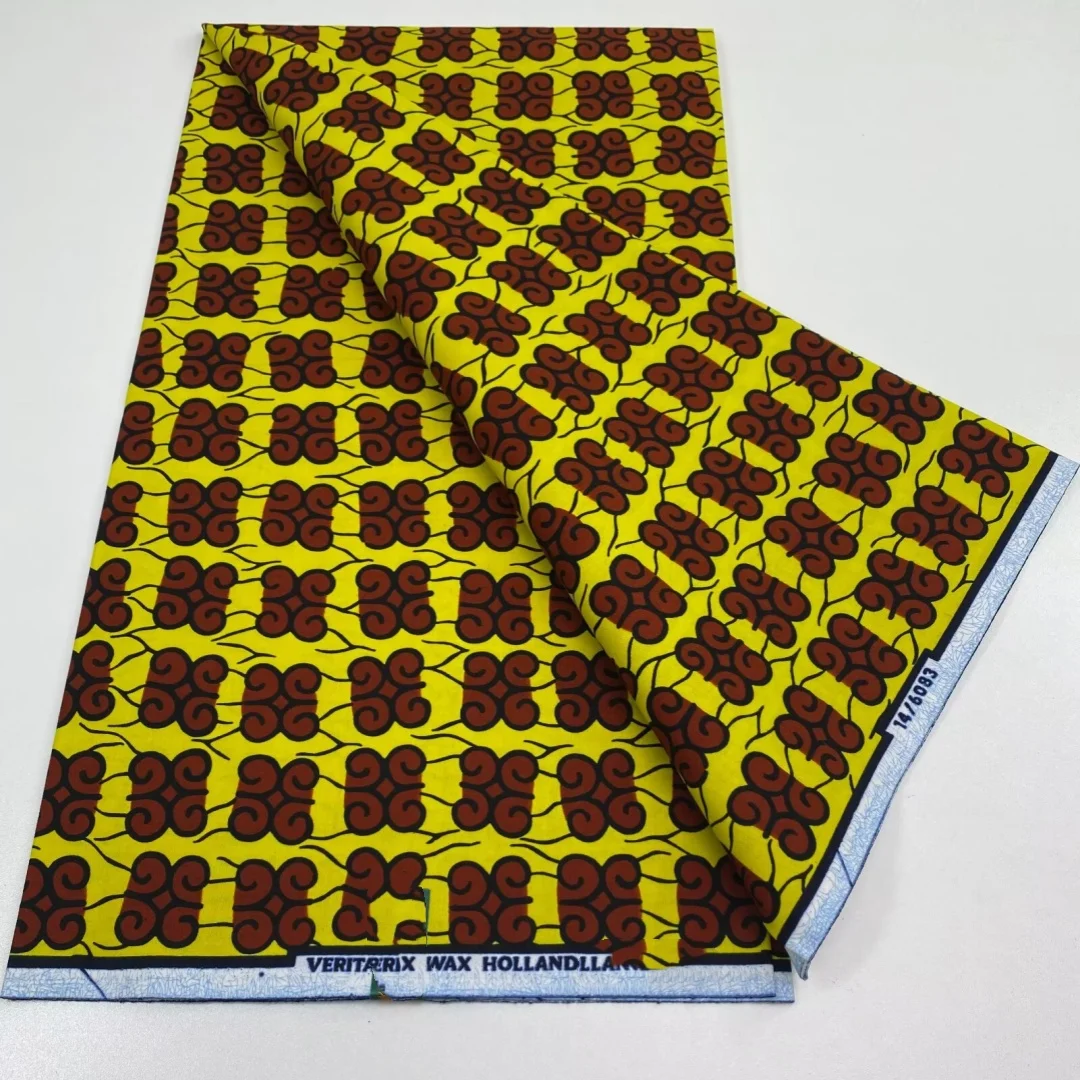 2026 New Style hollande African Fabrics Nigerian Wax Print High Quality African-Wax Fabrics For Patchwor 3C1 view 2