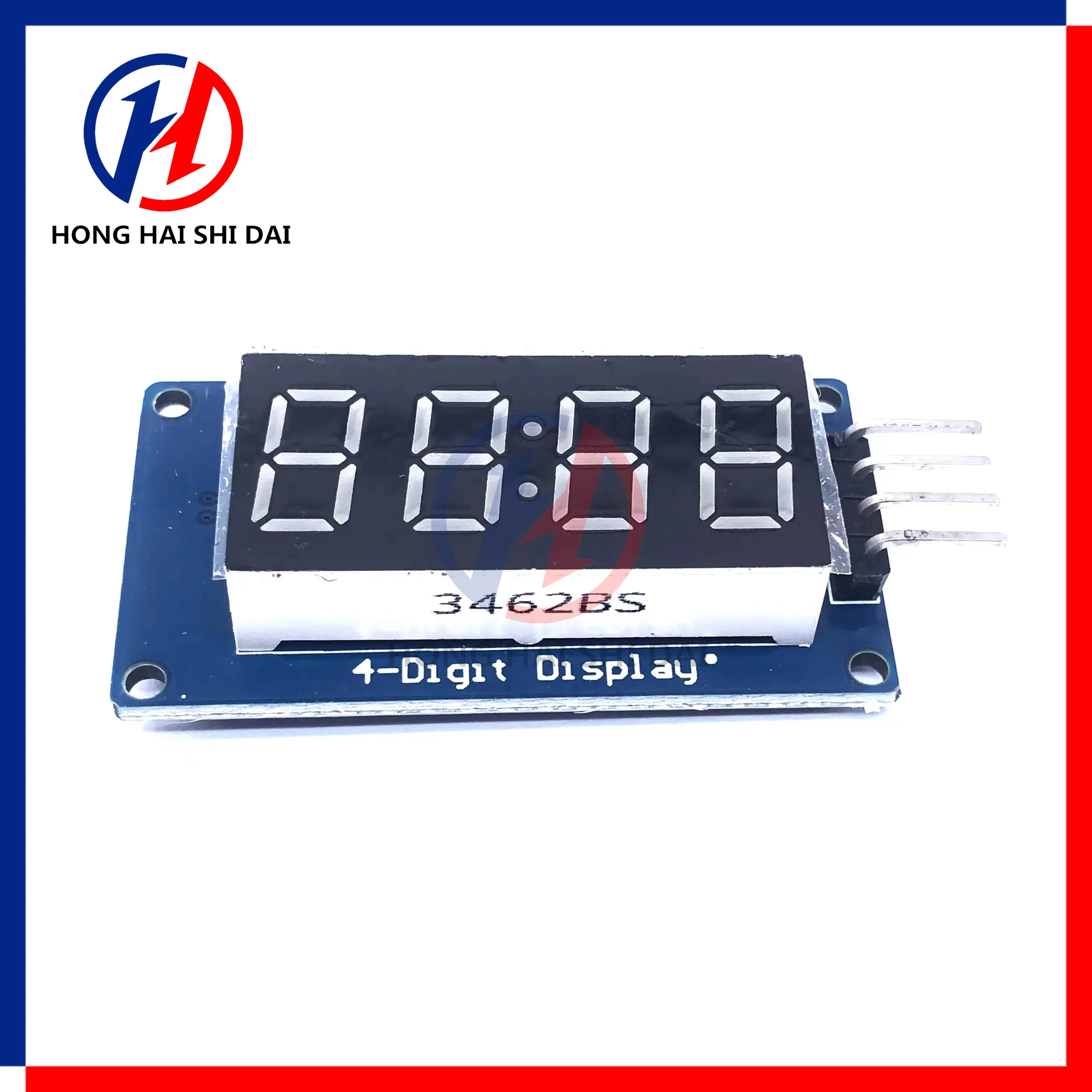 TM1637 LED Display Module for 7 Segment 4 Bits 0.36 Inch Clock Red Anode Digital Tube Four Series Driver Board Package