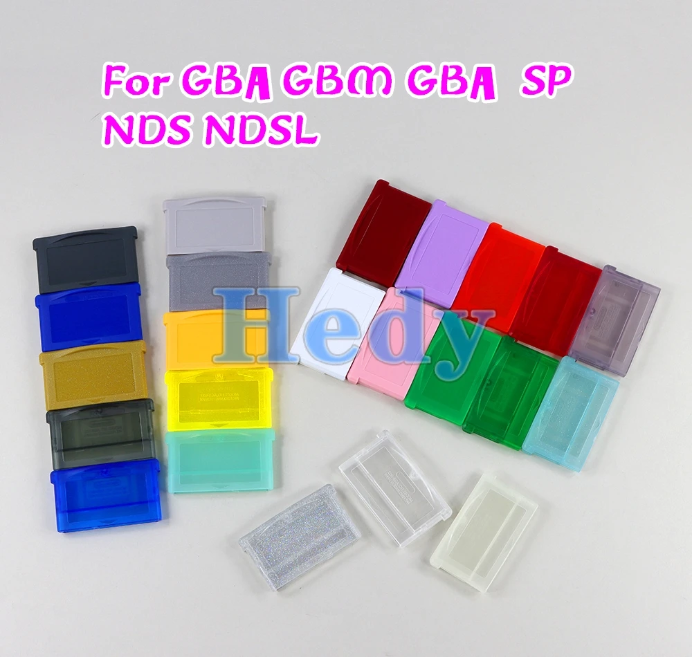 게임보이 어드밴스 GBA용 빈 게임 카트리지 쉘 케이스 카드 박스 1개 (GBM GBA SP NDS NDSL 게임 카드 케이스, 나사 포함)