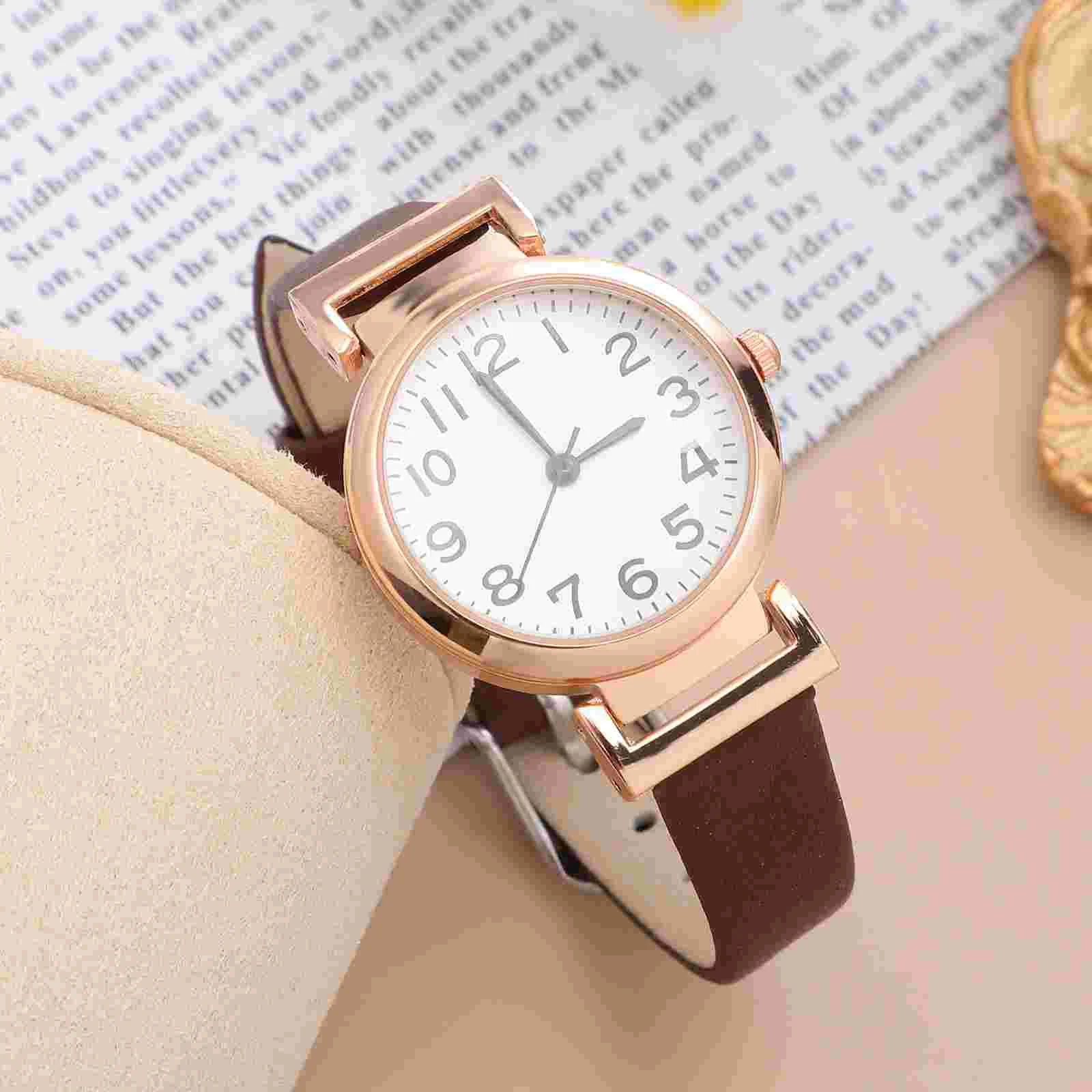 Reloj de cuarzo informal para hombre y mujer, cronógrafo pequeño de alta calidad, a la moda