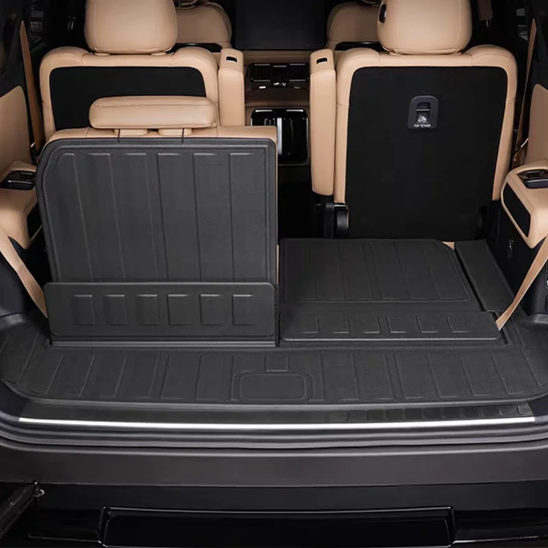 For BYD Leopard 8 Denza B8 TPE Trunk Mat Cargo Liner Full-Cover Cargo Mat Seat Backrest Pad Car Interior Accessories