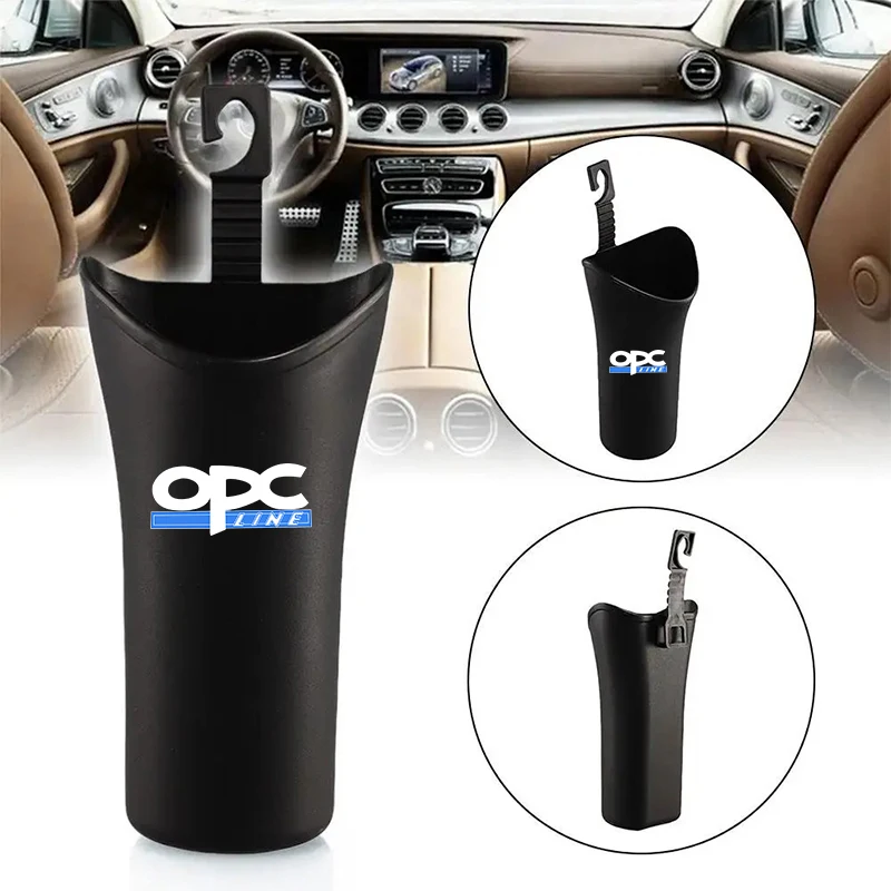 Carro portátil pendurado mini lata de lixo carro para opel mokka combo crossland x insignia astra opc adams vectra corsa meriva tigra