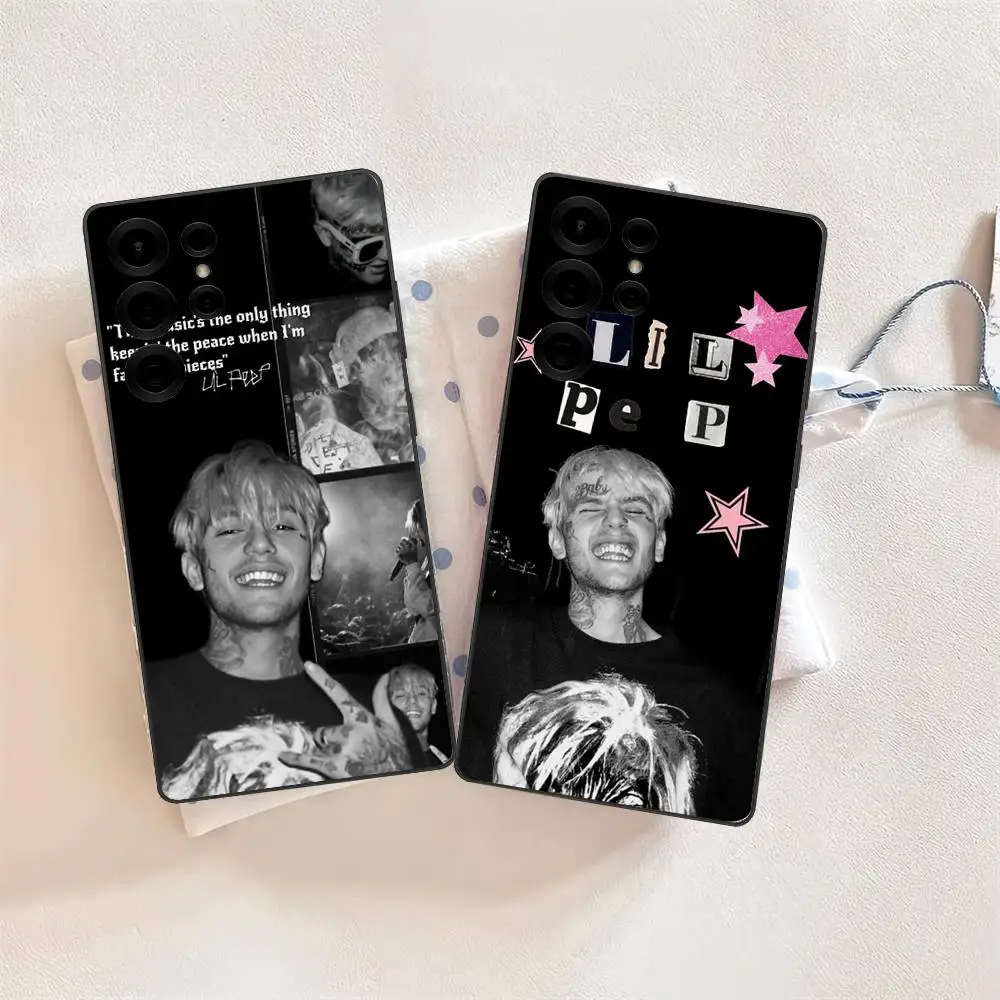 Rapper Lil Peep Phone Case For Samsung S 24 fe 25 Ultra plus 20 lite 21 30 22 23 24 22 Ultra 5G Fundas