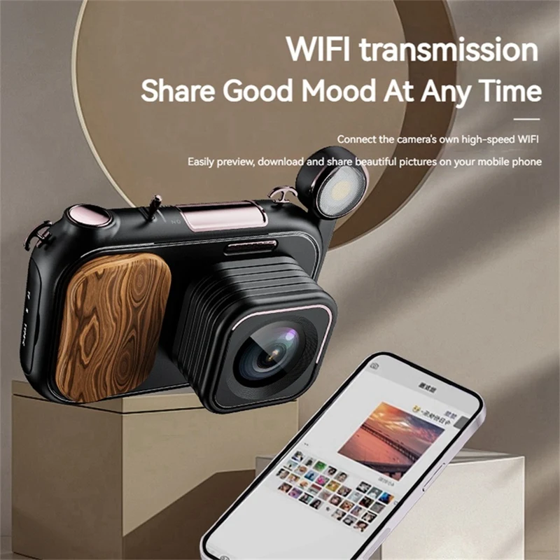 Cámara videocámara Digital NVC300 5K WIFI cámara Vintage 96MP 500M telescopio Monocular de visión nocturna infrarroja para acampar